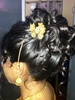 Chignon haut