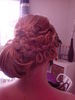 chignon trsse sur cot